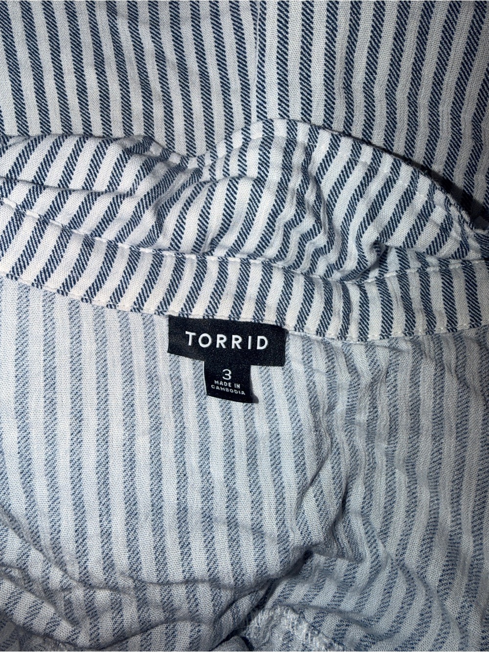 Torrid Ruffled Straps Layered Romper - Picture 8 of 13